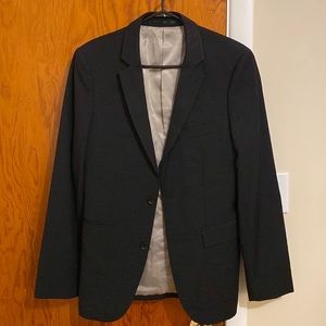 Black suit jacket